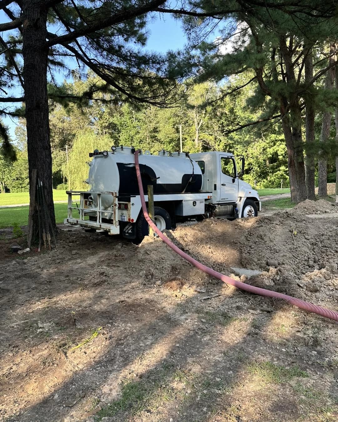 Wurth Brothers septic tank pumping and maintenance - expert plumbing work for septic systems, including pipe repairs, connections, and system upgrades